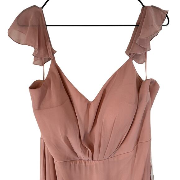 NWT Birdy Grey Kae Bridesmaid Dress in‎ Rose Quartz Pink 3XL - Picture 4 of 9